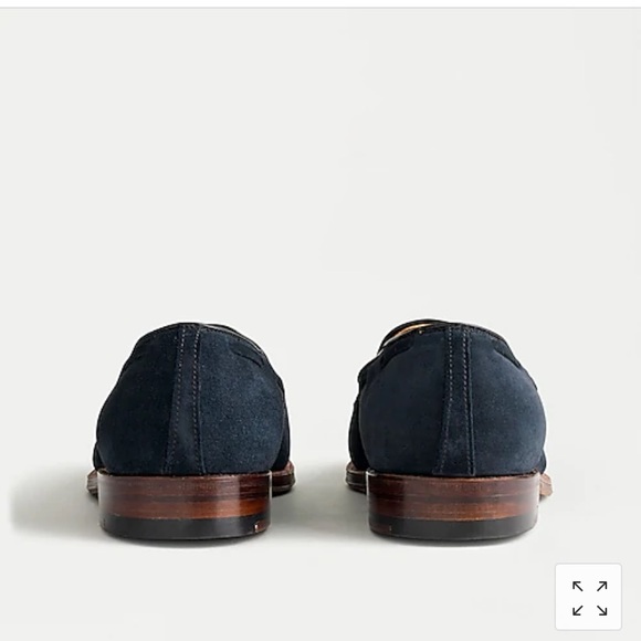 Brand New in Box Alden for J.Crew suede loafers